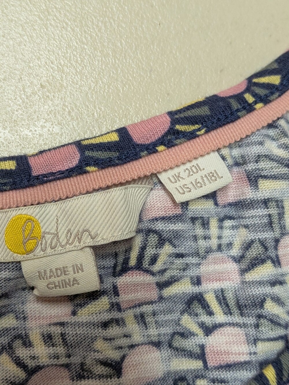 Boden Maxi Dress Sun Burst Print - Picture 3 of 7